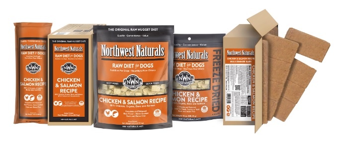 Northwest Naturals Dog Frozen Raw Chicken & Salmon