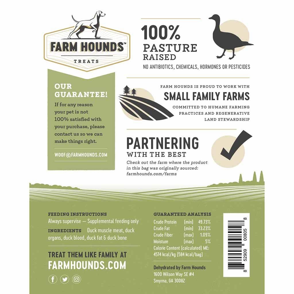 Farm Hounds Farm Hounds Duck Strips 4.5oz