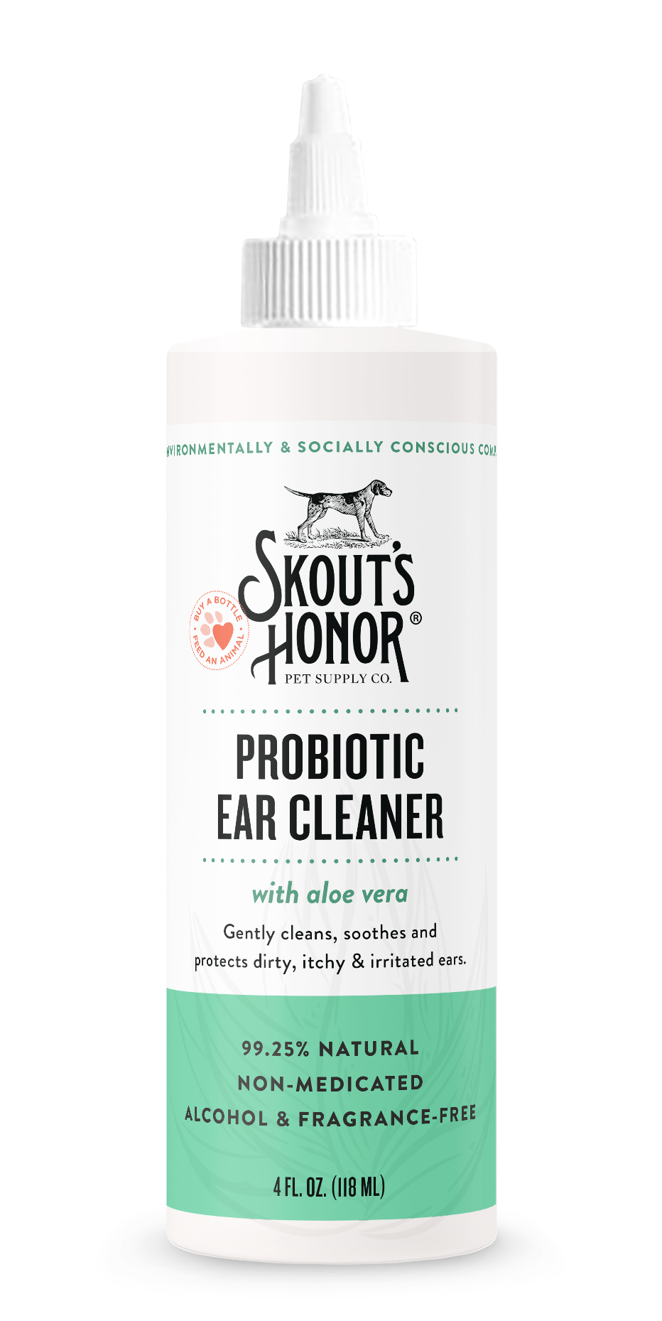 Skout's Honor Skout's Honor Wellness Probiotic Ear Cleaner 4oz