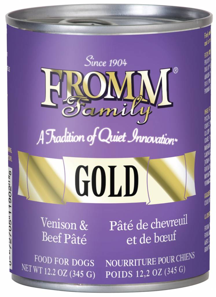 Fromm Family Fromm Can Dog Beef and Venison 12.2oz