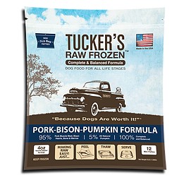 Tucker's Tucker's Frozen Food Pork & Bison 6#