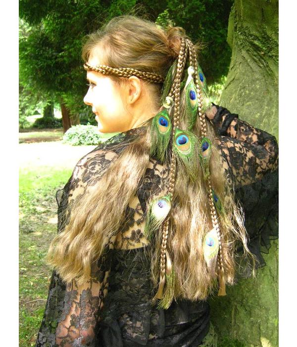 Magician Peacock Fairy 17 Hair Piece M