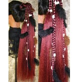 Gypsy Magician Hair Falls M feathers & cowries