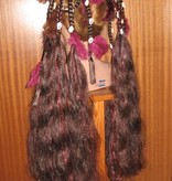 Hair fall pair Gypsy Magician M feathers & cowries