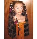 Hair fall pair Gypsy Magician M feathers & cowries