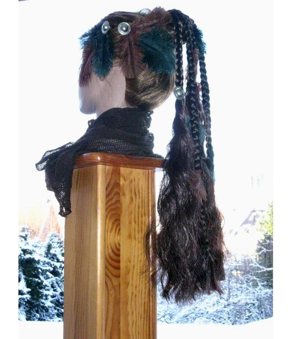 Tribal Ostrich Feather Fascinator