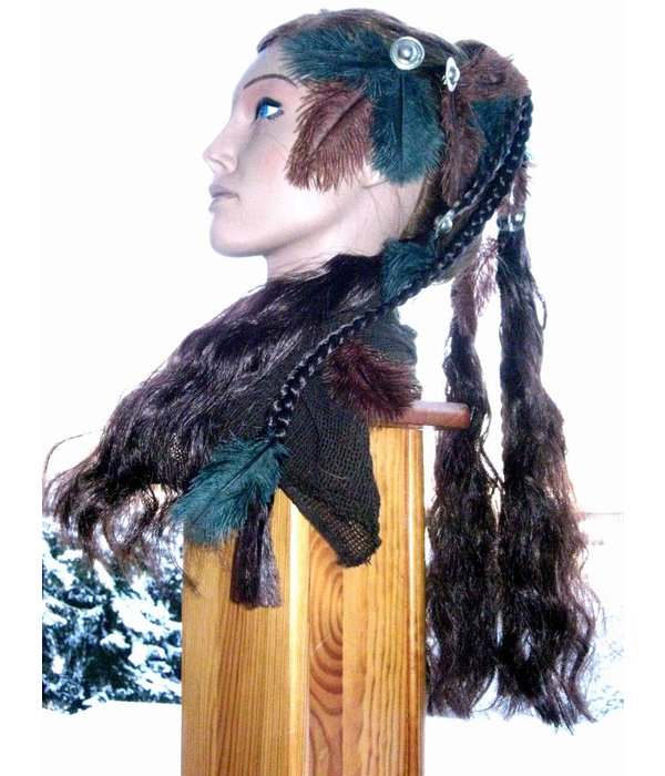 Tribal Ostrich Feather Fascinator