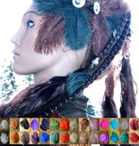 Tribal Ostrich Feather Fascinator