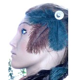 Tribal Ostrich Feather Fascinator