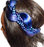 Mermaid Headband northern lights colors
