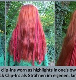 Clip-In Dreads Red Passion - limited edition