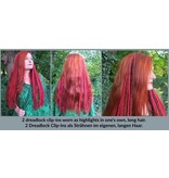 Clip-In Dreads Red Passion - limited edition