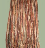 Fine blonde-brown clip-in dreads