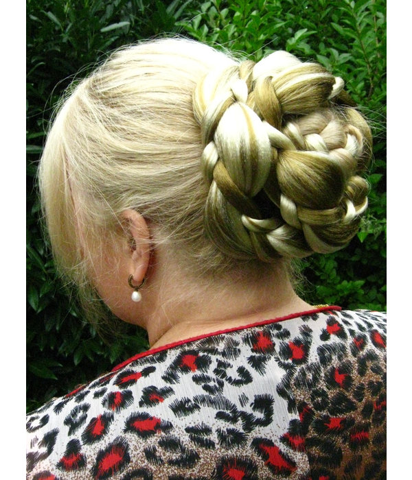 Braided Chignon Elf Topknot, big variant