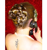 Braided Chignon Elf Topknot, big variant