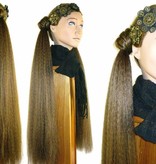 Braided Bun with Braid Down, short S Braided Bun with Braid Down, short S