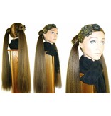 Braided Bun with Braid Down, short S Braided Bun with Braid Down, short S