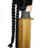 Braided Bun with Braid Down, short S Braided Bun with Braid Down, short S