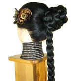 Braided Bun with Braid Down, short S Braided Bun with Braid Down, short S