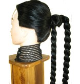 Braided Bun with Braid Down, short S Braided Bun with Braid Down, short S