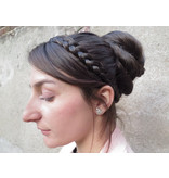 French Braid Headband flat, S, straight hair