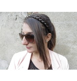 French Braid Headband flat, S, straight hair