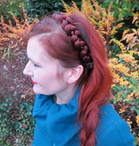 Headband Valkyrja, braided