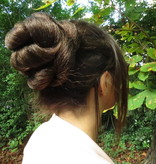 Rose Chignon Hair Bun, S