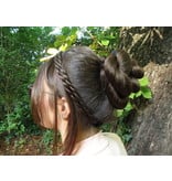 Double Braid Headband, twisted & extra thin