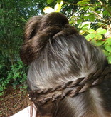 Double Braid Headband, twisted & extra thin