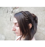 Double Braid Headband, twisted & extra thin