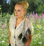 Braided Afro Chignon M & Rose Bun