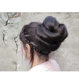 Rose Bun L size, Multi-Hairstyle Hairpiece
