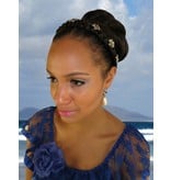 African American Twist Bun Hairpiece M