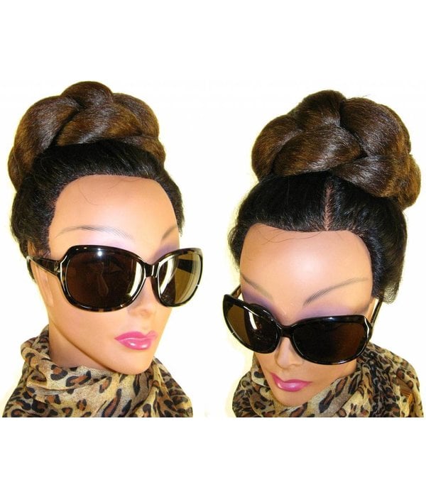 Supersize Bun Hairpiece, voluminous hair