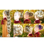 Braided XL Afro Hair Bun