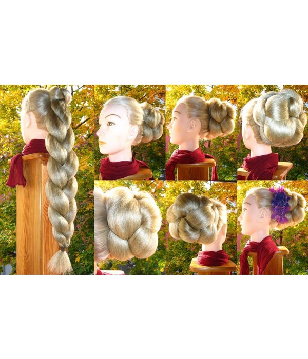Braided XL Afro Hair Bun