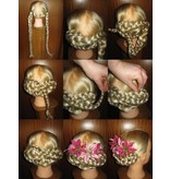 Tribal Hair Buns natural, size S