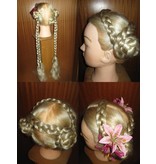 Tribal Hair Buns natural, size S