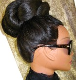 Supersize Hip Hop Twist Bun, voluminous hair