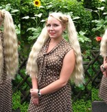 Twist Hair Buns, wavy hair, size S