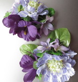 Mermaid Hair Flowers 2x
