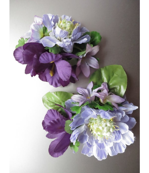 Mermaid Hair Flowers 2x