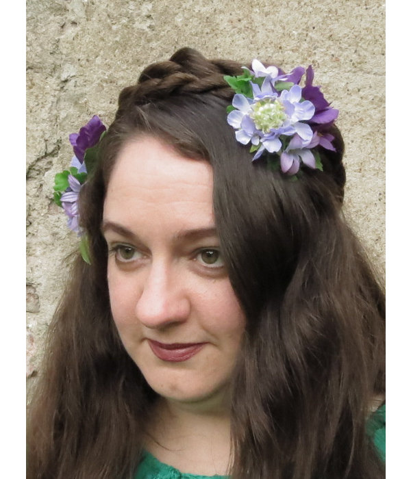 Mermaid Hair Flowers 2x