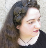 Messy Butterfly Braid Headband, thick