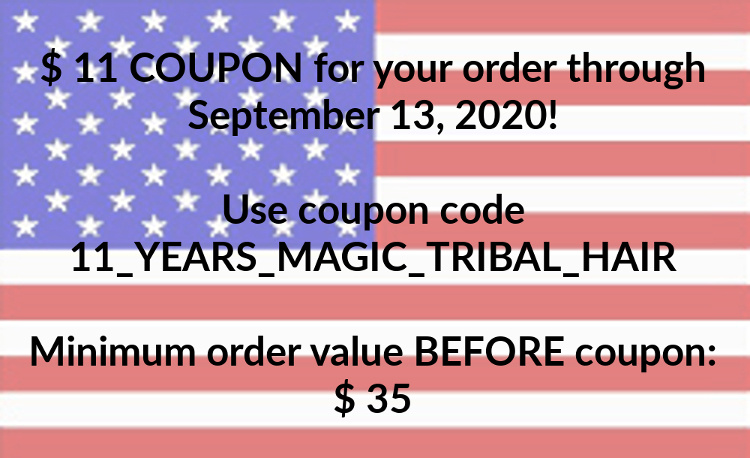 11 $ coupon for your order in our web shop