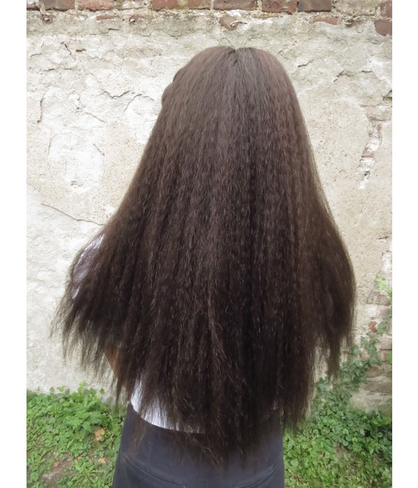 Hair Fall Size L, crimped hair