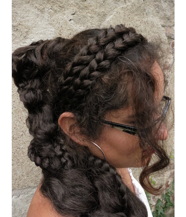 Messy Supersize Fantasy Braid, Undone Look