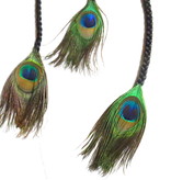 Peacock Extensions 3 Braids, black