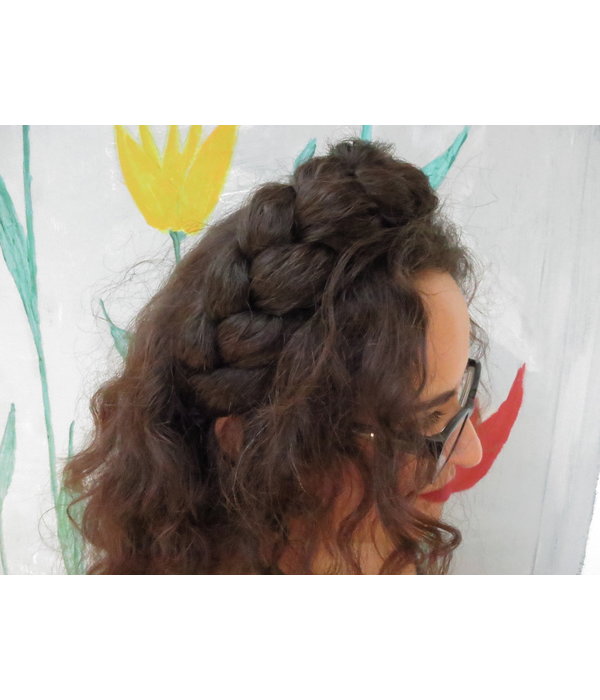 Messy XXL Braid Diva Hair Crown